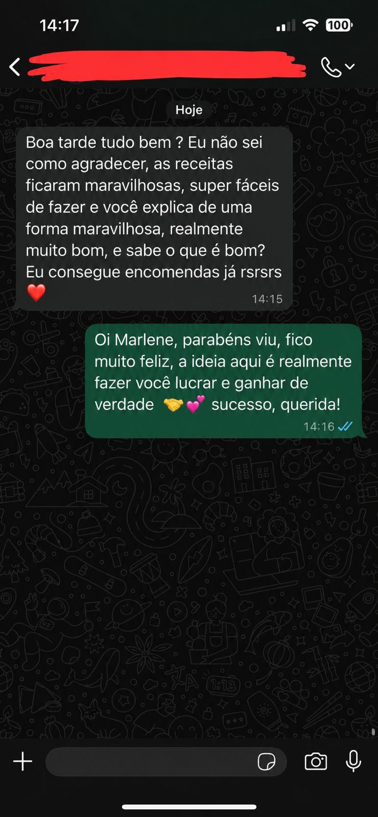 Depoimento de aluno 2