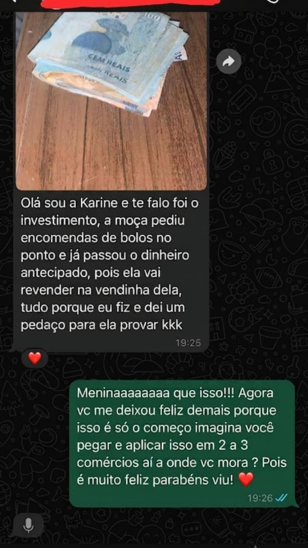 Depoimento de aluno 3