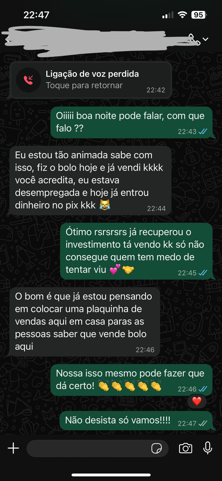 Depoimento de aluno 4